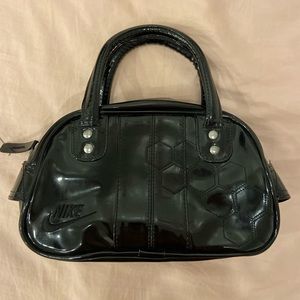Vintage patent leather Nike purse